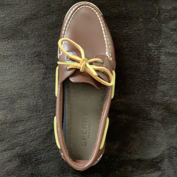 Sperry Top Sider Men’s Original Leather Boat Shoe - Picture 2 of 6